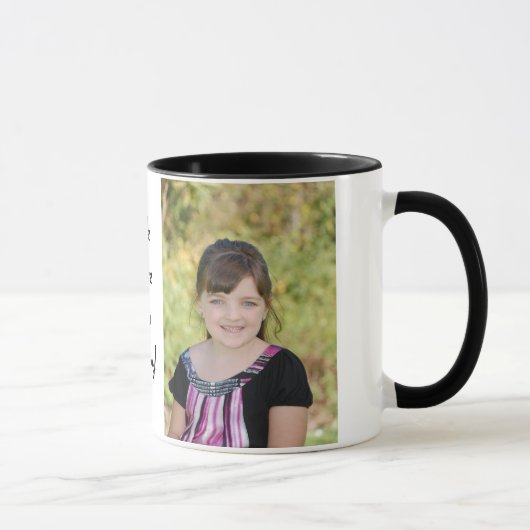 Tasse faite sur commande de cadeau de photo de KRW (Droite)