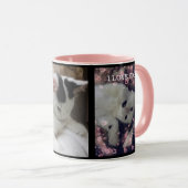 Tasse faite sur commande de chat de modèle photo (Devant droit)