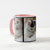 Tasse faite sur commande de chat de modèle photo (Devant gauche)