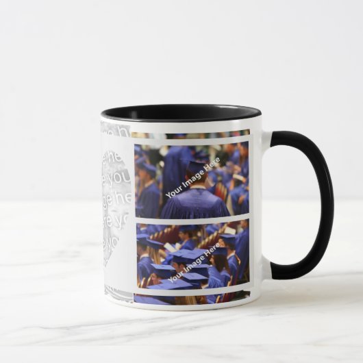 Tasse faite sur commande de collage de photo (Droite)