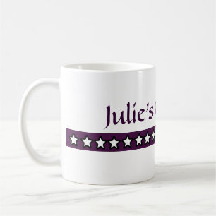 Tasse faite sur commande de Julie de thé