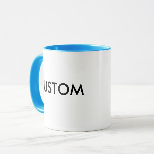 Tasse faite sur commande de la sonnerie 11oz - (Devant gauche)