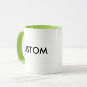 Tasse faite sur commande de la sonnerie 11oz - (Devant gauche)