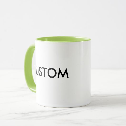 Tasse faite sur commande de la sonnerie 11oz - (Devant gauche)