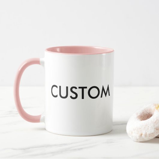 Tasse faite sur commande de la sonnerie 11oz - (Avec donut)