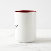 Tasse faite sur commande de la sonnerie 15oz - (Centre)