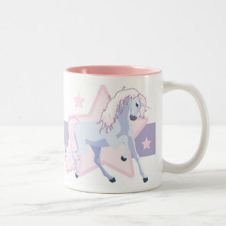 Tasse faite sur commande de licorne avec votre nom
