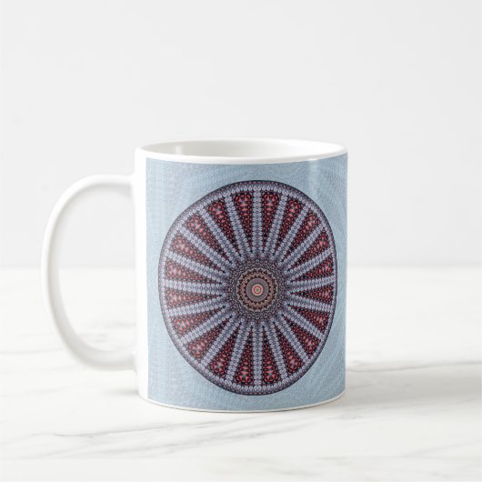 Tasse faite sur commande de mandala d'achèvement (Gauche)