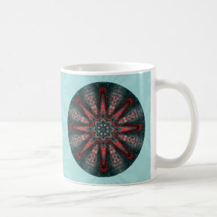 Tasse faite sur commande de mandala de passion