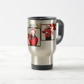 Tasse faite sur commande de Noël d'année de (Devant droit)