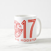 Tasse faite sur commande de papercut de Chinois de (Devant droit)