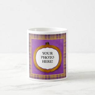 Tasse faite sur commande de photo de citrouille de