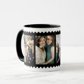 Tasse faite sur commande de photo de famille du (Devant gauche)