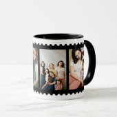Tasse faite sur commande de photo de famille du (Devant droit)