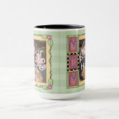 Tasse faite sur commande de photo de jour de mères (Centre)