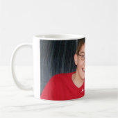 Tasse faite sur commande de photo de KRW avec le (Gauche)