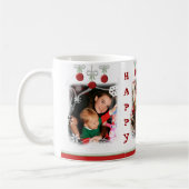 Tasse faite sur commande de photo de vacances de (Gauche)