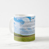 Tasse faite sur commande de pont en arc-en-ciel, (Devant gauche)