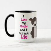 Tasse faite sur commande de sonnerie du noir 15oz (Gauche)