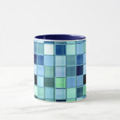 Tasse faite sur commande de tuile de SeaGlass dans (Centre)