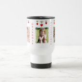 Tasse faite sur commande de voyage de coeurs de (Centre)