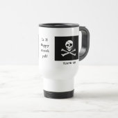 Tasse faite sur commande de voyage d'heure (Devant droit)