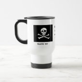 Tasse faite sur commande de voyage d'heure (Gauche)