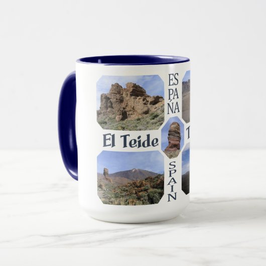 Tasse faite sur commande d'EL Teide - choisissez (Devant gauche)
