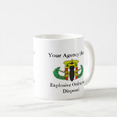 Tasse faite sur commande d'EOD/HDT (Devant droit)