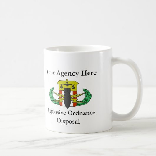 Tasse faite sur commande d'EOD/HDT (Droite)