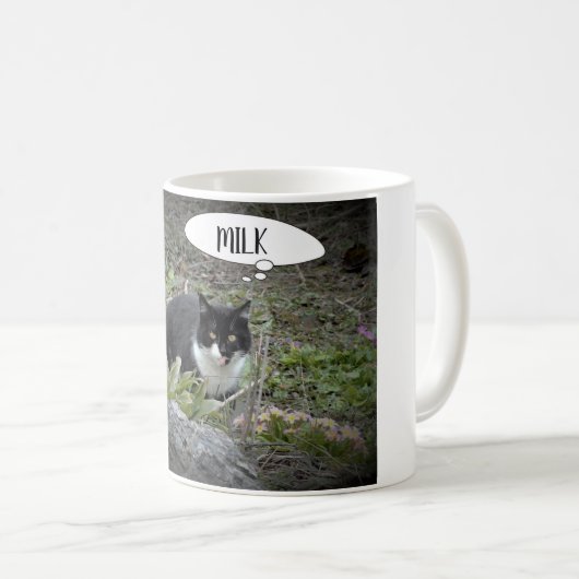 Tasse faite sur commande des textes de photo de (Devant droit)