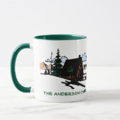 Tasse faite sur commande des textes en bois de (Gauche)