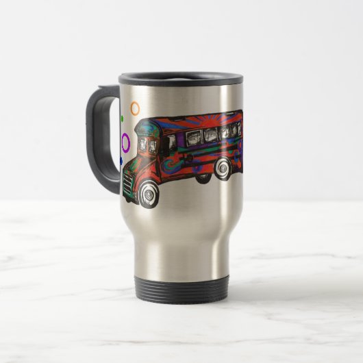 Tasse faite sur commande "d'excursion sur le (Devant gauche)