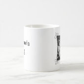 Tasse faite sur commande d'image avec le cadre (Centre)
