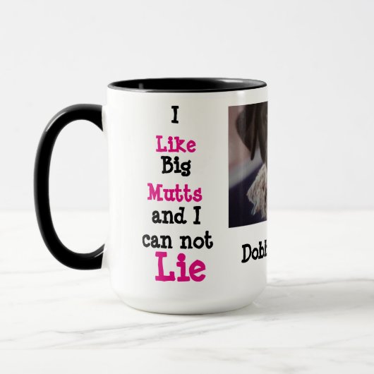 Tasse faite sur commande Dobbie de sonnerie du (Gauche)