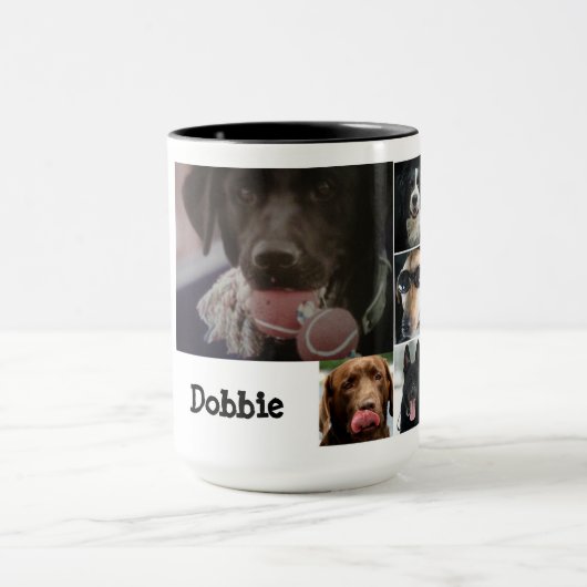 Tasse faite sur commande Dobbie de sonnerie du (Centre)