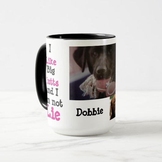Tasse faite sur commande Dobbie de sonnerie du (Devant gauche)