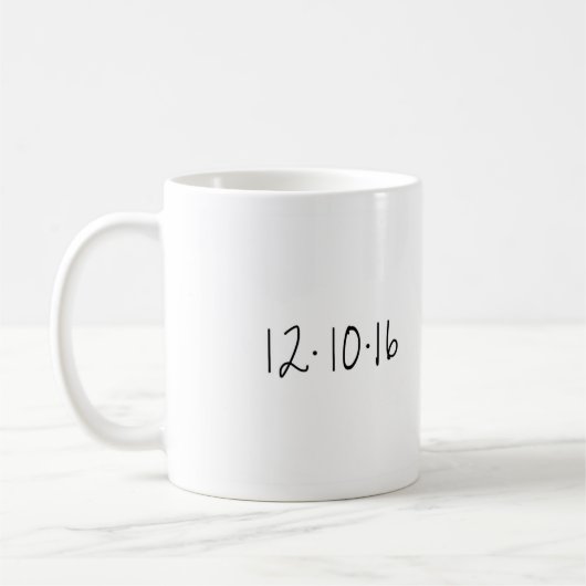 Tasse faite sur commande douce de Lexi (Gauche)
