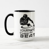 Tasse faite sur commande du DJ - choisissez le (Gauche)