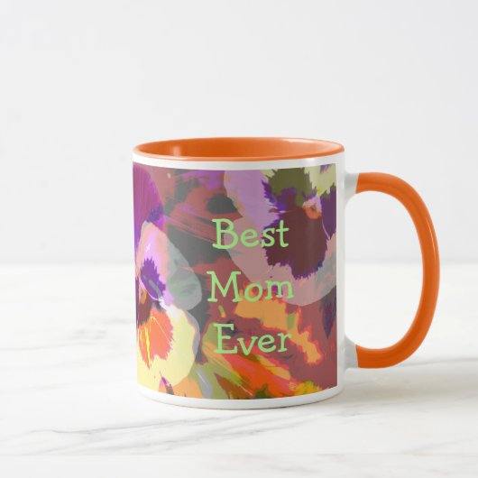 Tasse faite sur commande du jour de mère des (Droite)