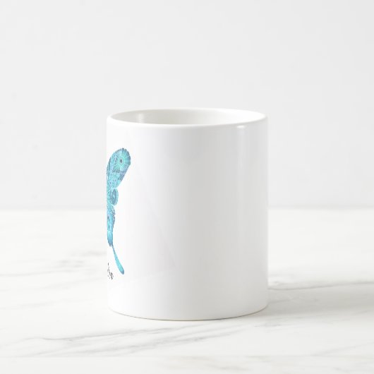 Tasse faite sur commande du nom 11oz (Centre)