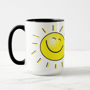 tasse faite sur commande du soleil 15oz créée pa