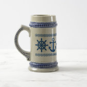 Tasse faite sur commande nautique - choisissez le (Gauche)