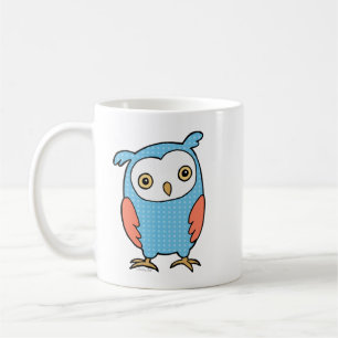 Tasse faite sur commande personnalisée de hibou de