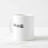 Tasse faite sur commande personnalisée de Noël de (Devant gauche)
