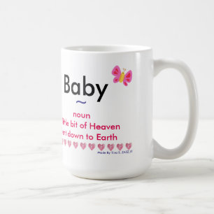 Tasse faite sur commande pour de nouveaux parents