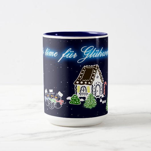 Tasse faite sur commande pour le vin (Centre)