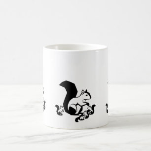 Tasse "Famille de l'écureuil géométrique"