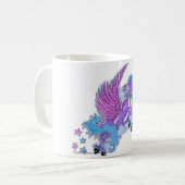 Tasse Fantaisie Purple Pegasus (Devant gauche)