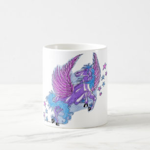 Tasse Fantaisie Purple Pegasus